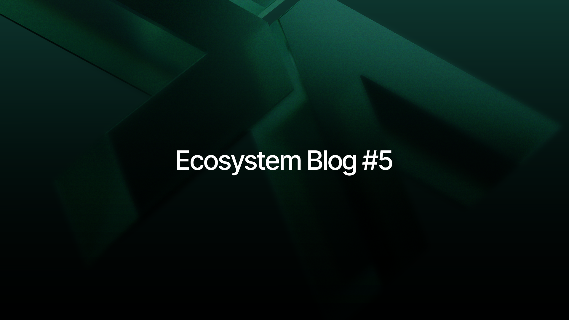 Ecosystem Blog #5 – DE